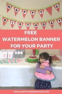 Free Watermelon Party Printables | Parties Made Personal
