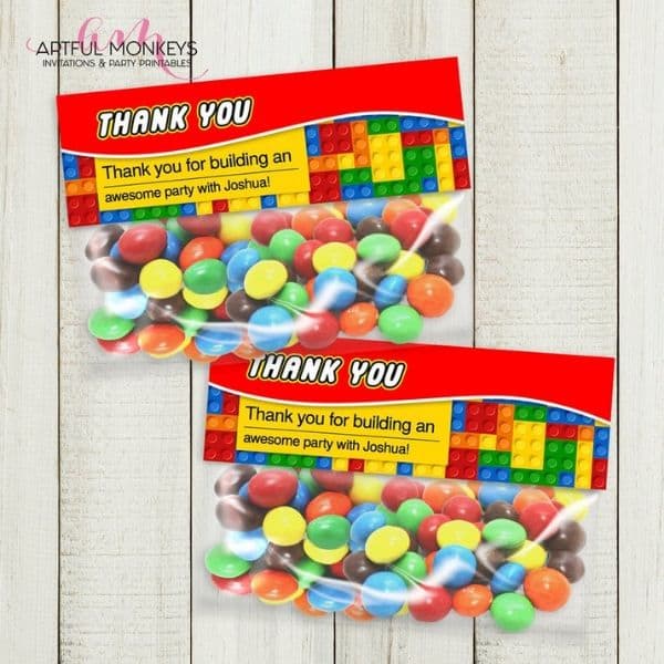 Lego party favor cheap ideas