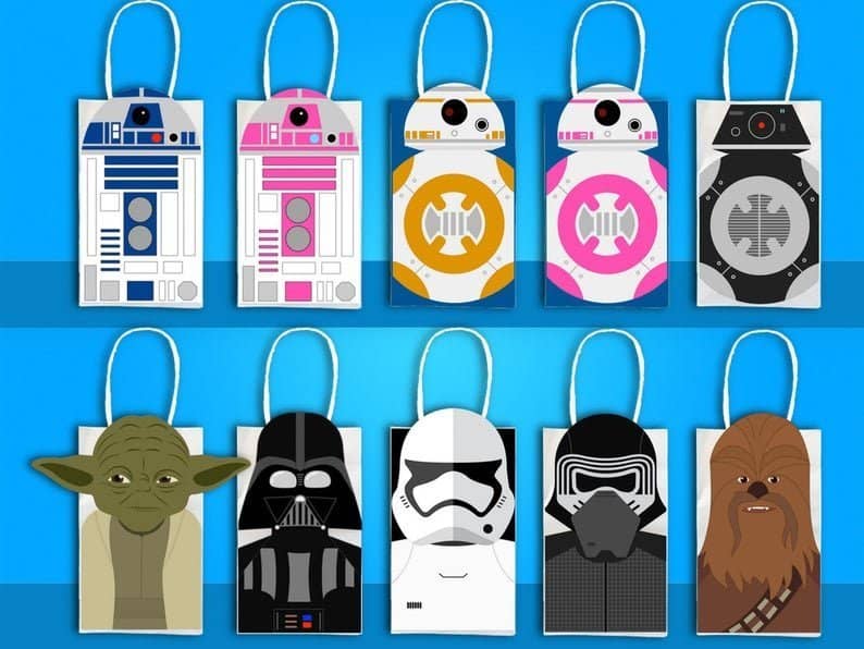 star wars treat bags