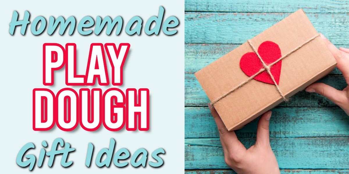 Homemade Playdough Gift Sets