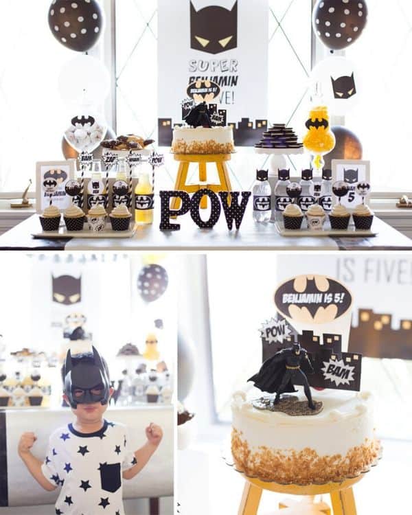 Imprimibles para fiestas de Batman - Decoraciones para fiestas de Batman