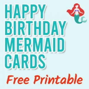 Happy Birthday Mermaid Cards | Parties Made Personal