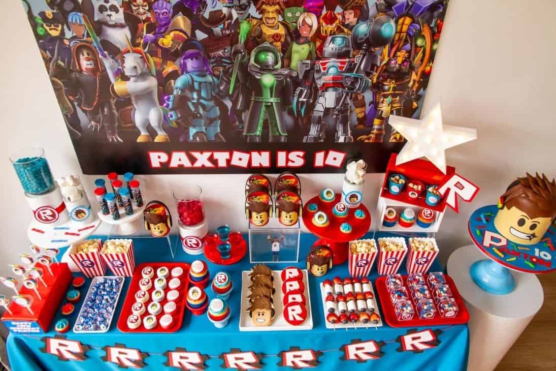 roblox girl birthday party supplies