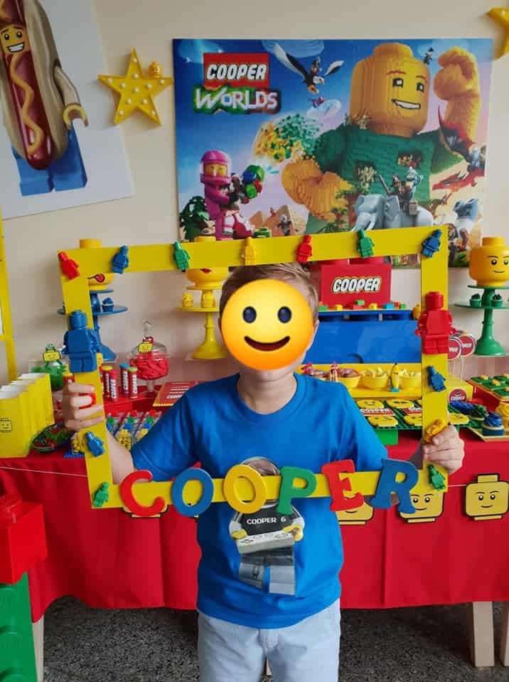 Lego birthday decoration discount ideas