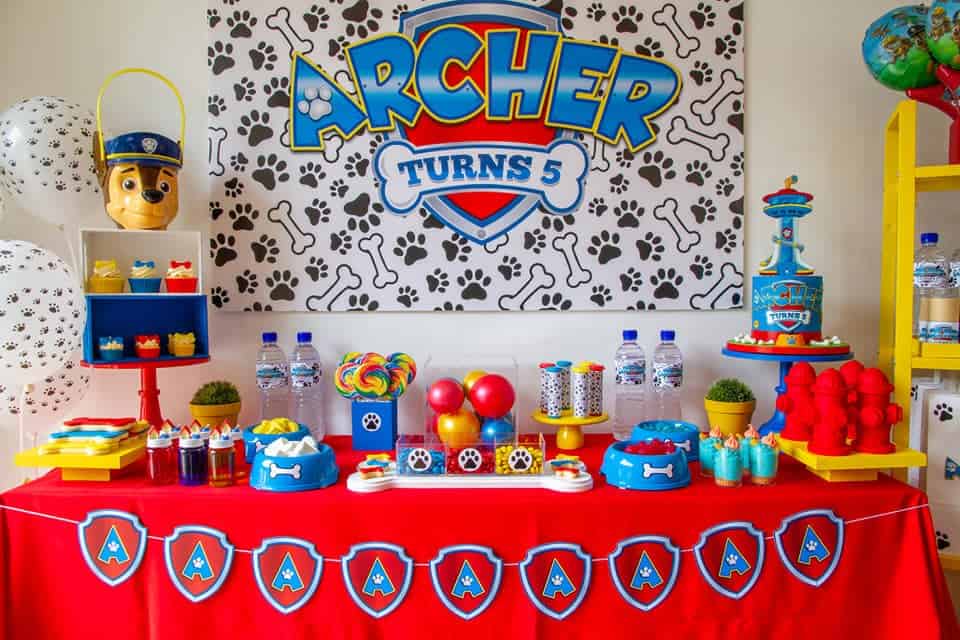 paw patrol virtual party