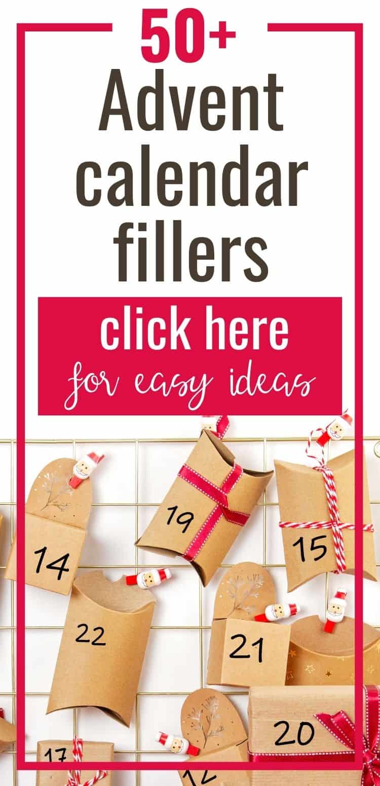 50+ Best Advent Calendar Fillers Parties Made Personal