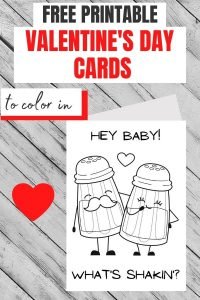 Free Printable Valentines Day Cards to Color | Parties Made Personal