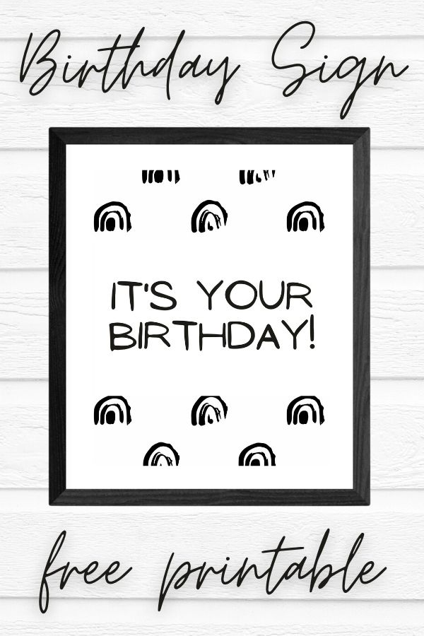 Printable Birthday Sign Template Business Psd Excel Word Pdf Photos