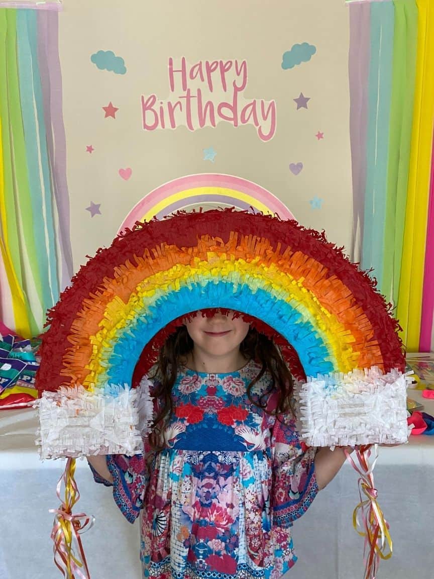 Rainbow Themed Birthday Party - Party Ideas for Real People