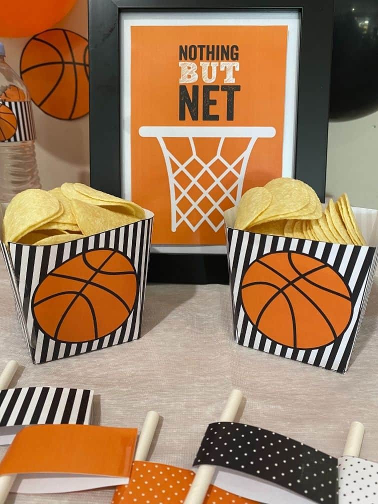 Basketball Party Printables 8337