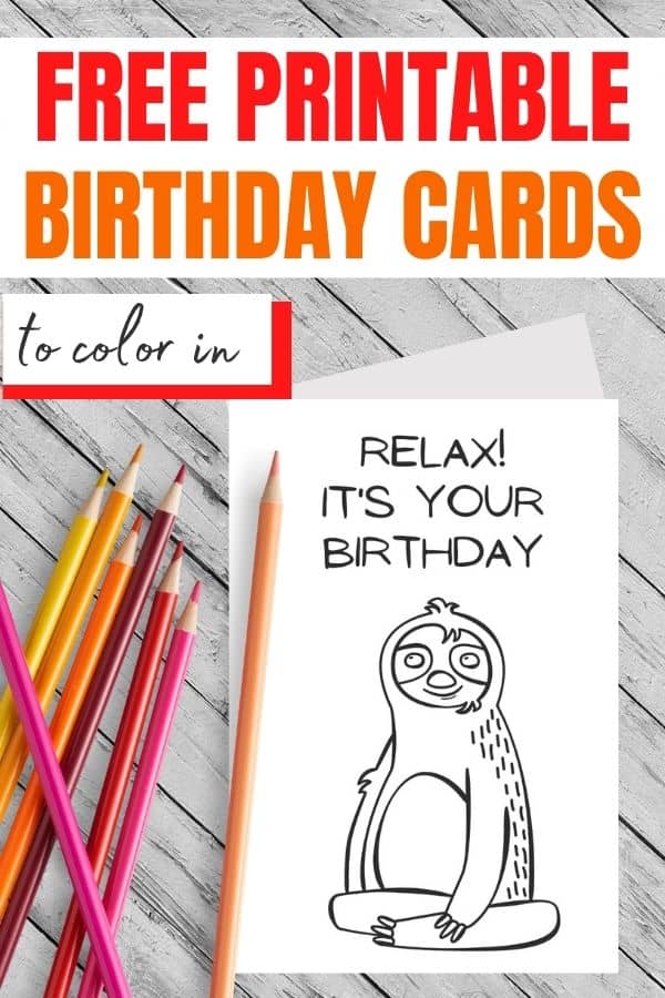 Happy Belated Birthday Sloth Friend Present Clipart Instant Digital Download