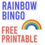 Free Printable Rainbow Bingo Game | Parties Made Personal