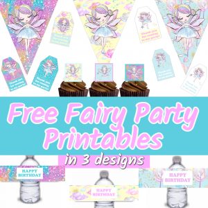 Fairy Birthday Party Decorations - Free Printables | Parties Made Personal