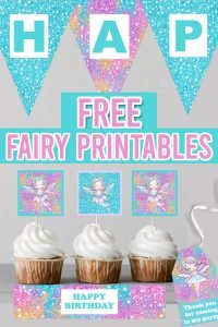 Fairy Birthday Party Decorations - Free Printables | Parties Made Personal