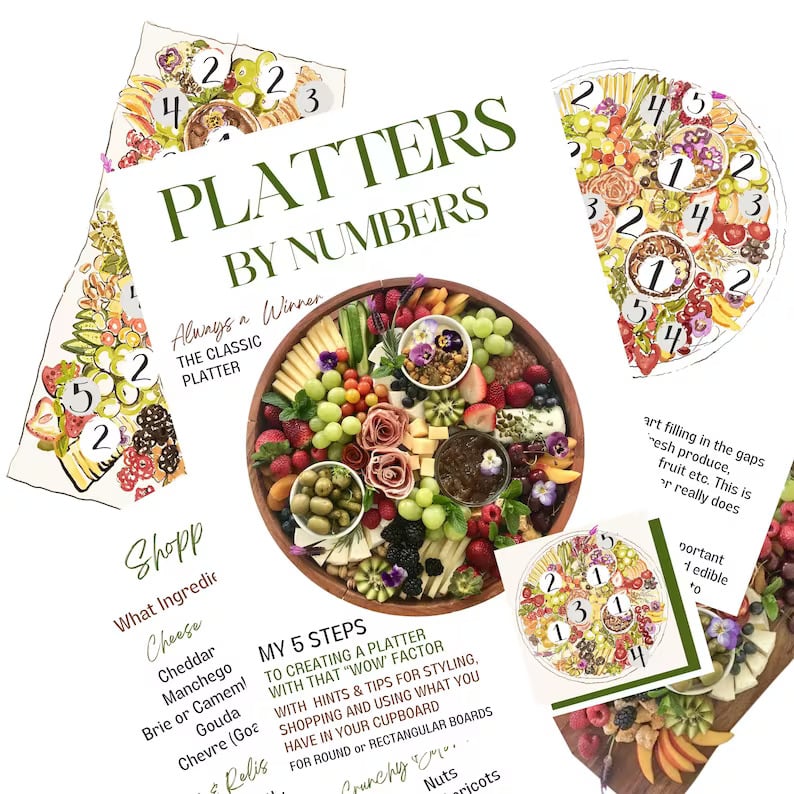 grazing board template