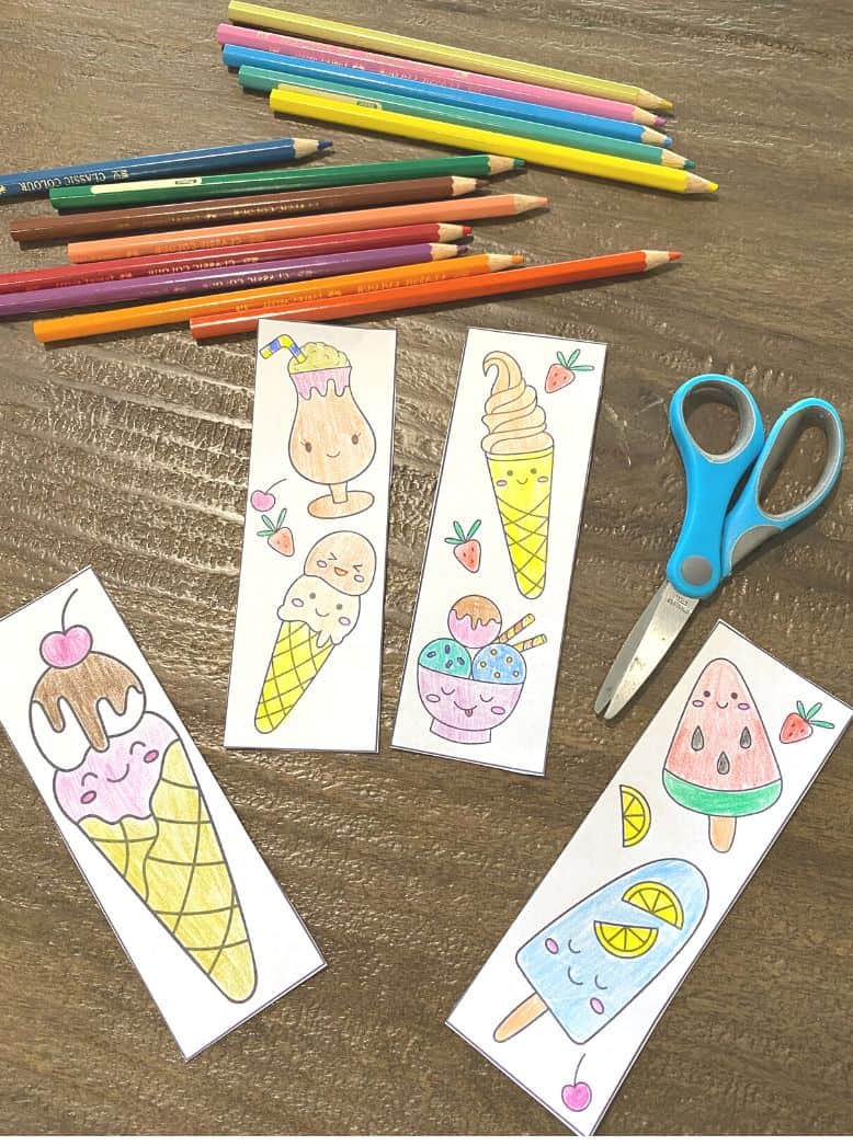 printable bookmarks for kids