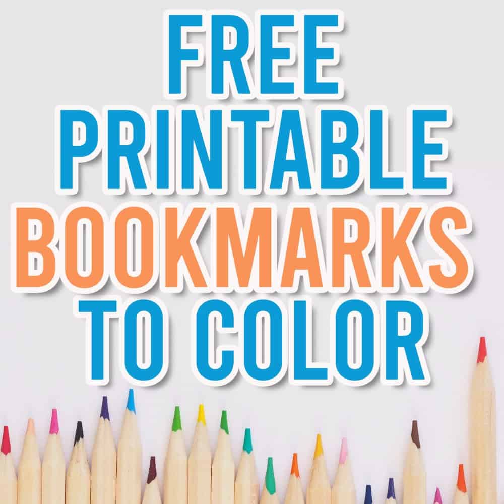 52 printable bookmarks to color for adults kids free parties made personal