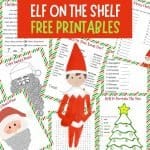 Elf on the Shelf Free Printables: Games &amp; Activities | Parties Made ...