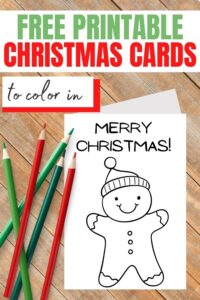 Best Printable Christmas Cards to Color | Parties Made Personal