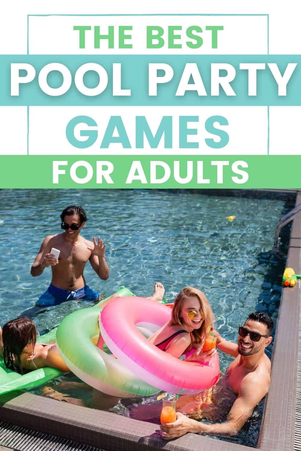 Fun Pool Party Games for Adults in 2023 Parties Made Personal photo picture