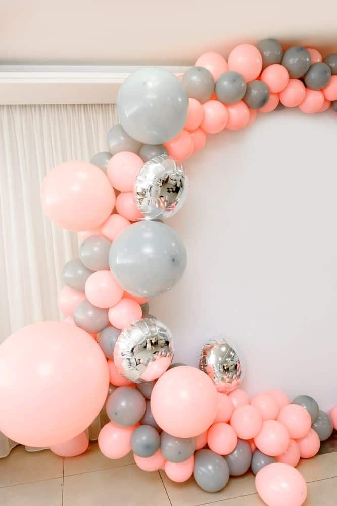 Black Silver And White Balloon Garland Kit Double Stuffed Black Rose Gold  Bobo Party Balloons For Birthday Wedding Bachelorette Party Decorations