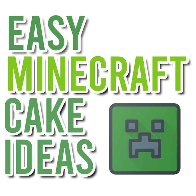 how to draw a minecraft cake