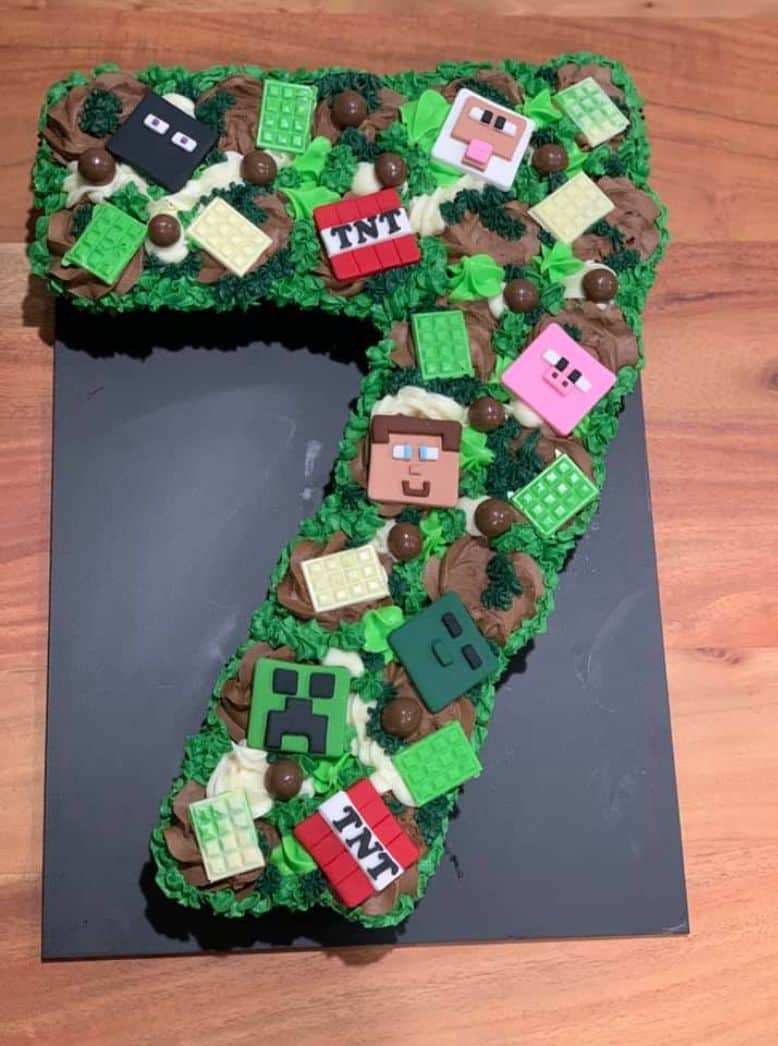 minecraft tnt cake ideas