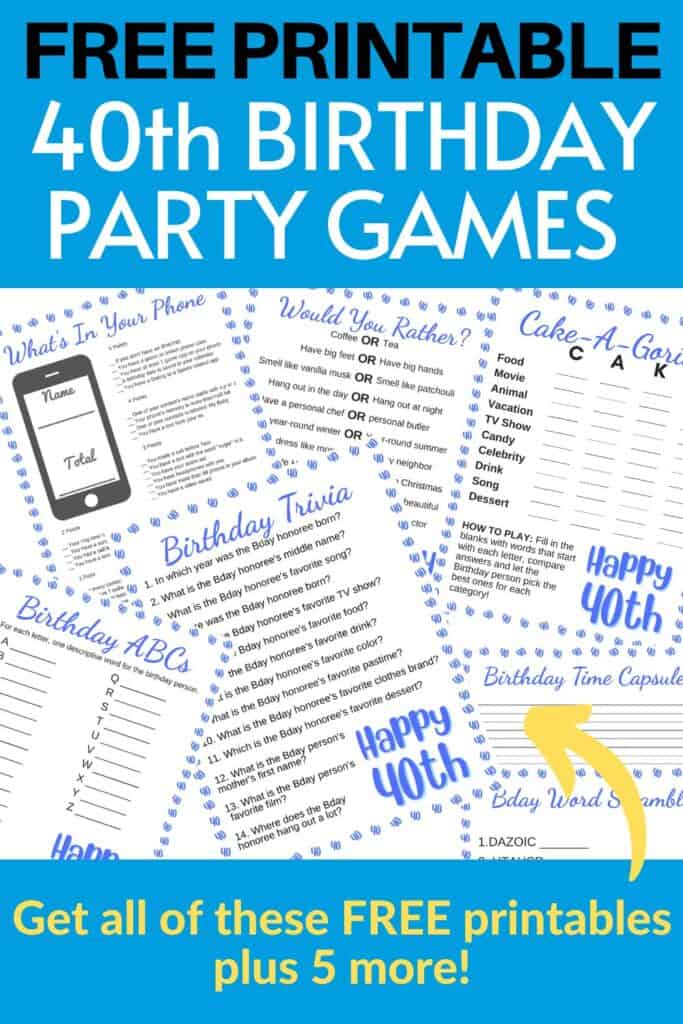 40+ Fun Birthday Party Games for Kids