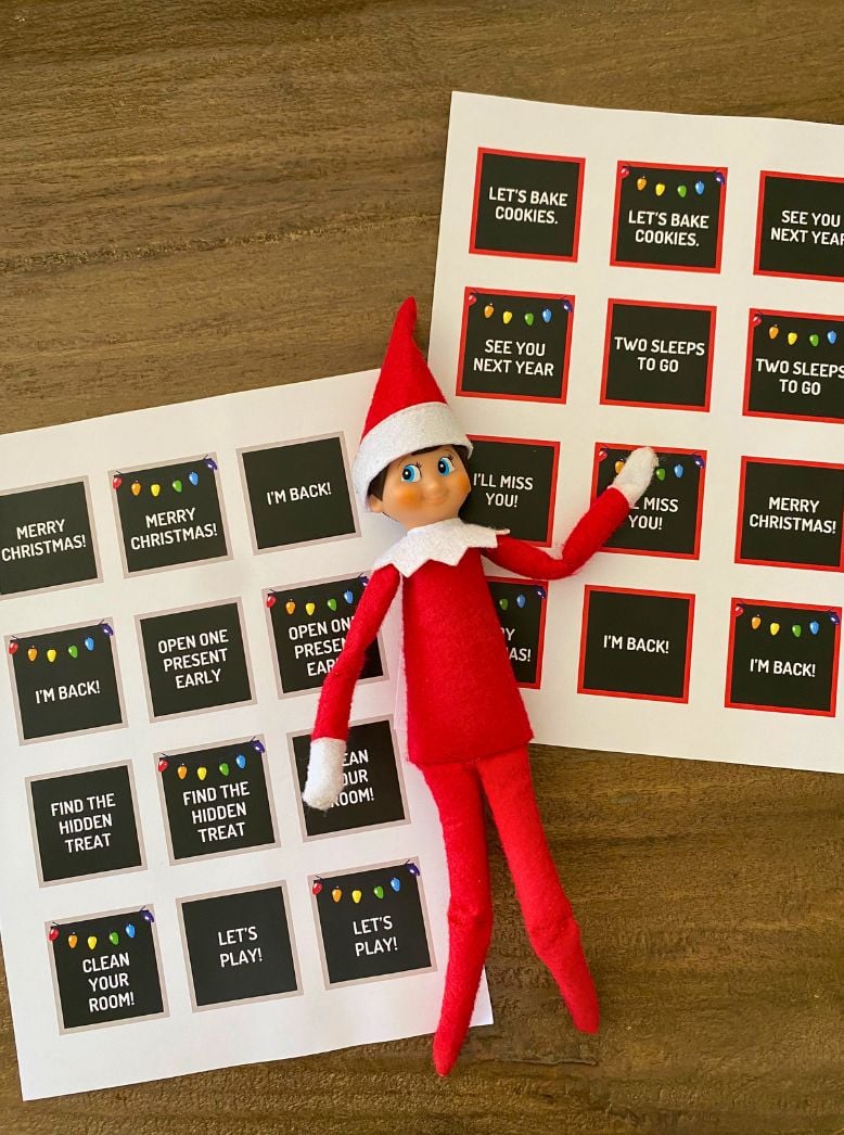 Free Elf on the Shelf Printable Notes - Easy and Fun Ideas | Parties ...