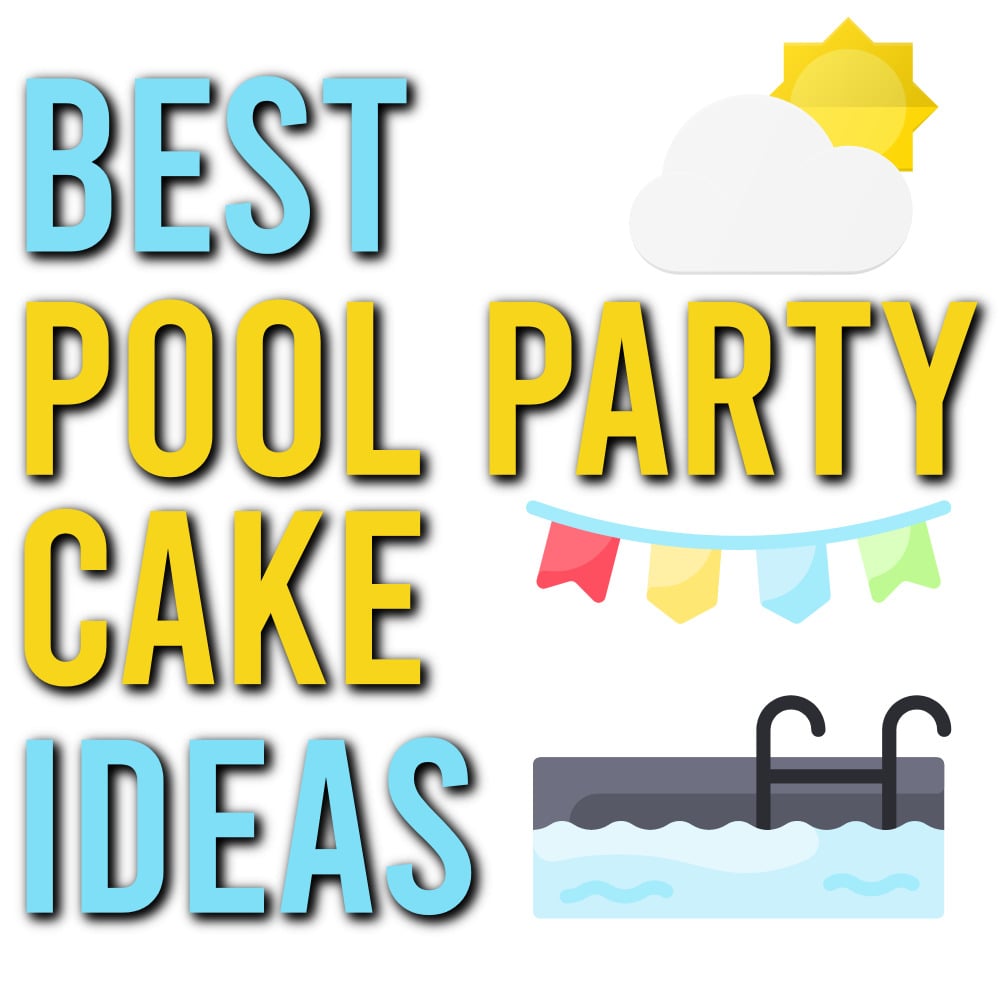 pool party cake ideas